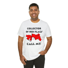 Load image into Gallery viewer, Red Flag - Unisex Jersey Short Sleeve Tee