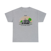 Load image into Gallery viewer, I'd Plow That - Unisex Heavy Cotton Tee
