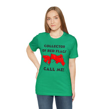Load image into Gallery viewer, Red Flag - Unisex Jersey Short Sleeve Tee