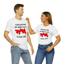 Load image into Gallery viewer, Red Flag - Unisex Jersey Short Sleeve Tee