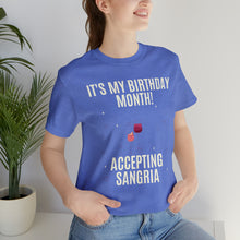 Load image into Gallery viewer, Accepting Sangria - Unisex Jersey Short Sleeve Tee