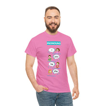 Load image into Gallery viewer, Pronouns - Unisex Heavy Cotton Tee