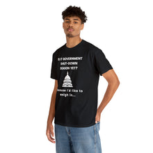 Load image into Gallery viewer, Government Shutdown Season - Unisex Heavy Cotton Tee