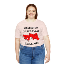 Load image into Gallery viewer, Red Flag - Unisex Jersey Short Sleeve Tee