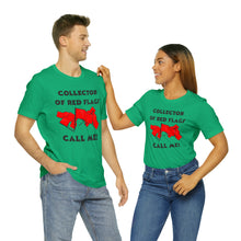 Load image into Gallery viewer, Red Flag - Unisex Jersey Short Sleeve Tee