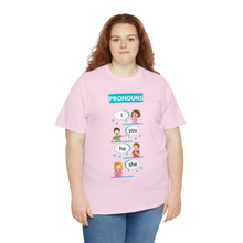Load image into Gallery viewer, Pronouns - Unisex Heavy Cotton Tee