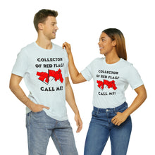 Load image into Gallery viewer, Red Flag - Unisex Jersey Short Sleeve Tee