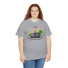 Load image into Gallery viewer, I'd Plow That - Unisex Heavy Cotton Tee