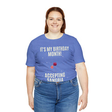 Load image into Gallery viewer, Accepting Sangria - Unisex Jersey Short Sleeve Tee