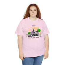 Load image into Gallery viewer, I'd Plow That - Unisex Heavy Cotton Tee