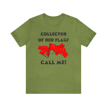 Load image into Gallery viewer, Red Flag - Unisex Jersey Short Sleeve Tee