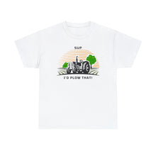 Load image into Gallery viewer, I'd Plow That - Unisex Heavy Cotton Tee