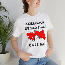 Load image into Gallery viewer, Red Flag - Unisex Jersey Short Sleeve Tee
