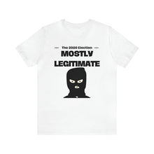 Load image into Gallery viewer, Mostly Legitimate - Unisex Jersey Short Sleeve Tee