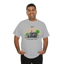 Load image into Gallery viewer, I'd Plow That - Unisex Heavy Cotton Tee