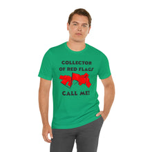 Load image into Gallery viewer, Red Flag - Unisex Jersey Short Sleeve Tee