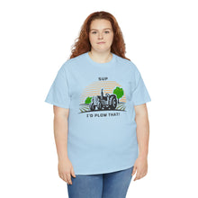 Load image into Gallery viewer, I'd Plow That - Unisex Heavy Cotton Tee