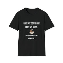 Load image into Gallery viewer, Dark Coffee Friend - Unisex Softstyle T-Shirt