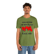 Load image into Gallery viewer, Red Flag - Unisex Jersey Short Sleeve Tee