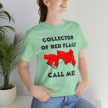 Load image into Gallery viewer, Red Flag - Unisex Jersey Short Sleeve Tee