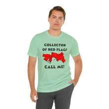 Load image into Gallery viewer, Red Flag - Unisex Jersey Short Sleeve Tee