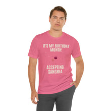 Load image into Gallery viewer, Accepting Sangria - Unisex Jersey Short Sleeve Tee