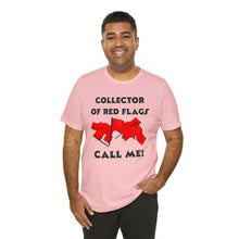 Load image into Gallery viewer, Red Flag - Unisex Jersey Short Sleeve Tee
