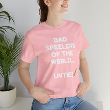 Load image into Gallery viewer, Bad Speelers UNTIE - Unisex Jersey Short Sleeve Tee