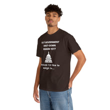 Load image into Gallery viewer, Government Shutdown Season - Unisex Heavy Cotton Tee