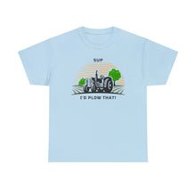 Load image into Gallery viewer, I'd Plow That - Unisex Heavy Cotton Tee