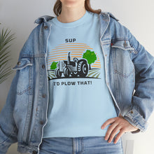 Load image into Gallery viewer, I'd Plow That - Unisex Heavy Cotton Tee