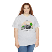 Load image into Gallery viewer, I'd Plow That - Unisex Heavy Cotton Tee