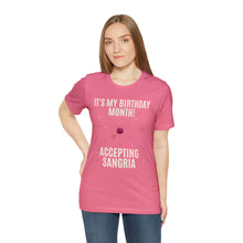 Load image into Gallery viewer, Accepting Sangria - Unisex Jersey Short Sleeve Tee