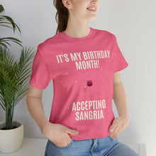Load image into Gallery viewer, Accepting Sangria - Unisex Jersey Short Sleeve Tee