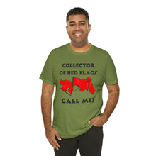 Load image into Gallery viewer, Red Flag - Unisex Jersey Short Sleeve Tee