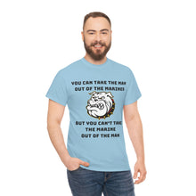 Load image into Gallery viewer, Marine out of the man - Unisex Heavy Cotton Tee