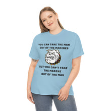 Load image into Gallery viewer, Marine out of the man - Unisex Heavy Cotton Tee