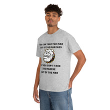 Load image into Gallery viewer, Marine out of the man - Unisex Heavy Cotton Tee
