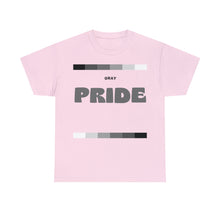 Load image into Gallery viewer, Gray Pride! Unisex Heavy Cotton Tee