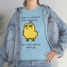 Load image into Gallery viewer, Bought A Chicken - Unisex Heavy Cotton Tee