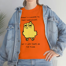 Load image into Gallery viewer, Bought A Chicken - Unisex Heavy Cotton Tee