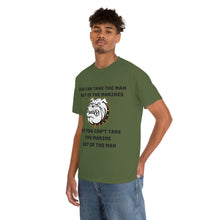 Load image into Gallery viewer, Marine out of the man - Unisex Heavy Cotton Tee