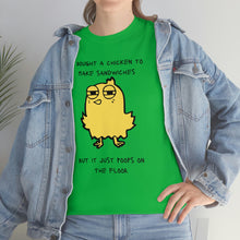 Load image into Gallery viewer, Bought A Chicken - Unisex Heavy Cotton Tee