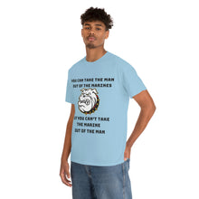 Load image into Gallery viewer, Marine out of the man - Unisex Heavy Cotton Tee