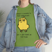 Load image into Gallery viewer, Bought A Chicken - Unisex Heavy Cotton Tee