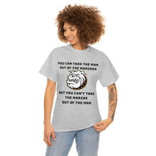 Load image into Gallery viewer, Marine out of the man - Unisex Heavy Cotton Tee
