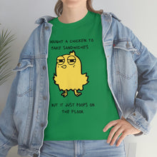 Load image into Gallery viewer, Bought A Chicken - Unisex Heavy Cotton Tee