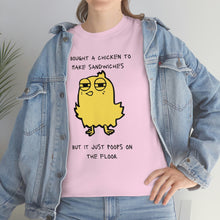 Load image into Gallery viewer, Bought A Chicken - Unisex Heavy Cotton Tee