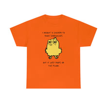 Load image into Gallery viewer, Bought A Chicken - Unisex Heavy Cotton Tee