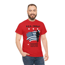 Load image into Gallery viewer, RED Friday - Unisex Heavy Cotton Tee